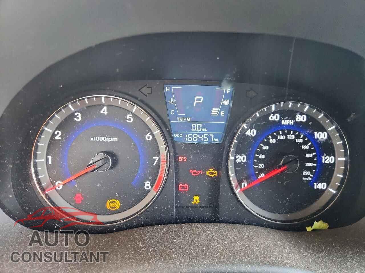 HYUNDAI ACCENT 2013 - KMHCU5AE0DU096571