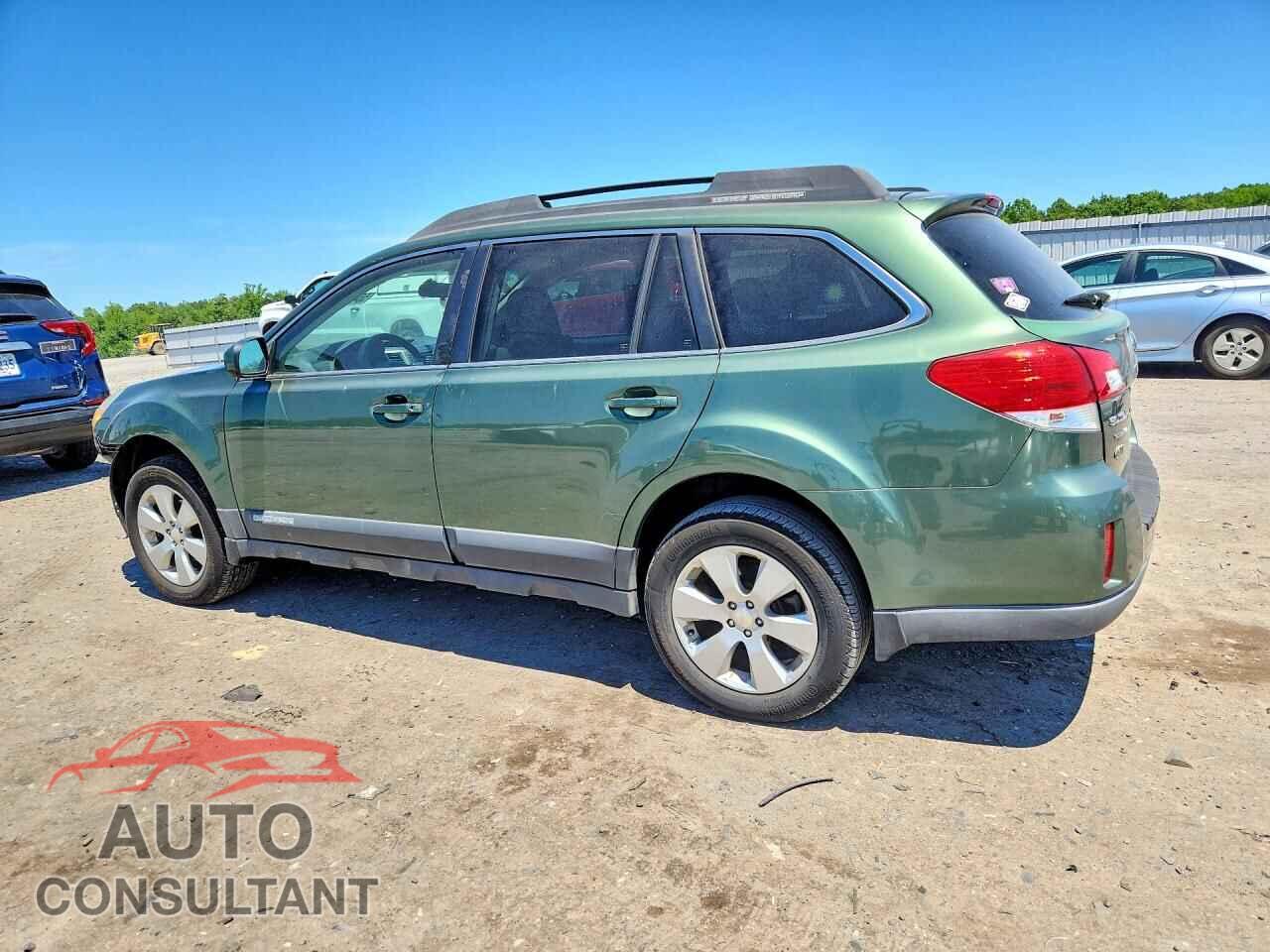 SUBARU OUTBACK 2012 - 4S4BRBCC8C3206231