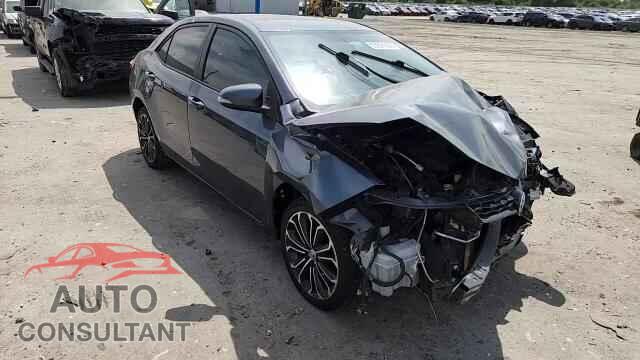 TOYOTA COROLLA S 2015 - 2T1BURHEXFC289775