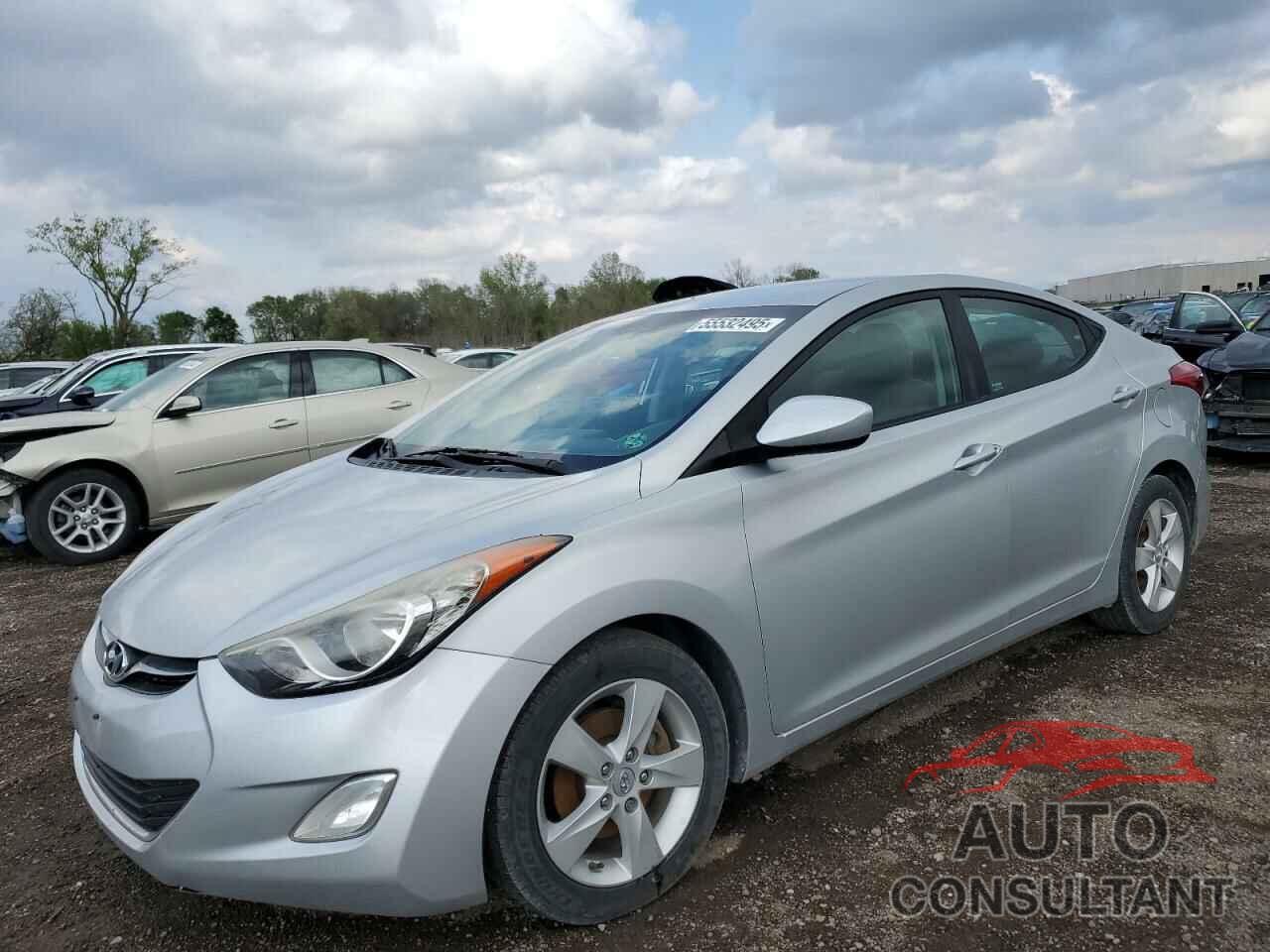 HYUNDAI ELANTRA 2012 - KMHDH4AE9CU221035