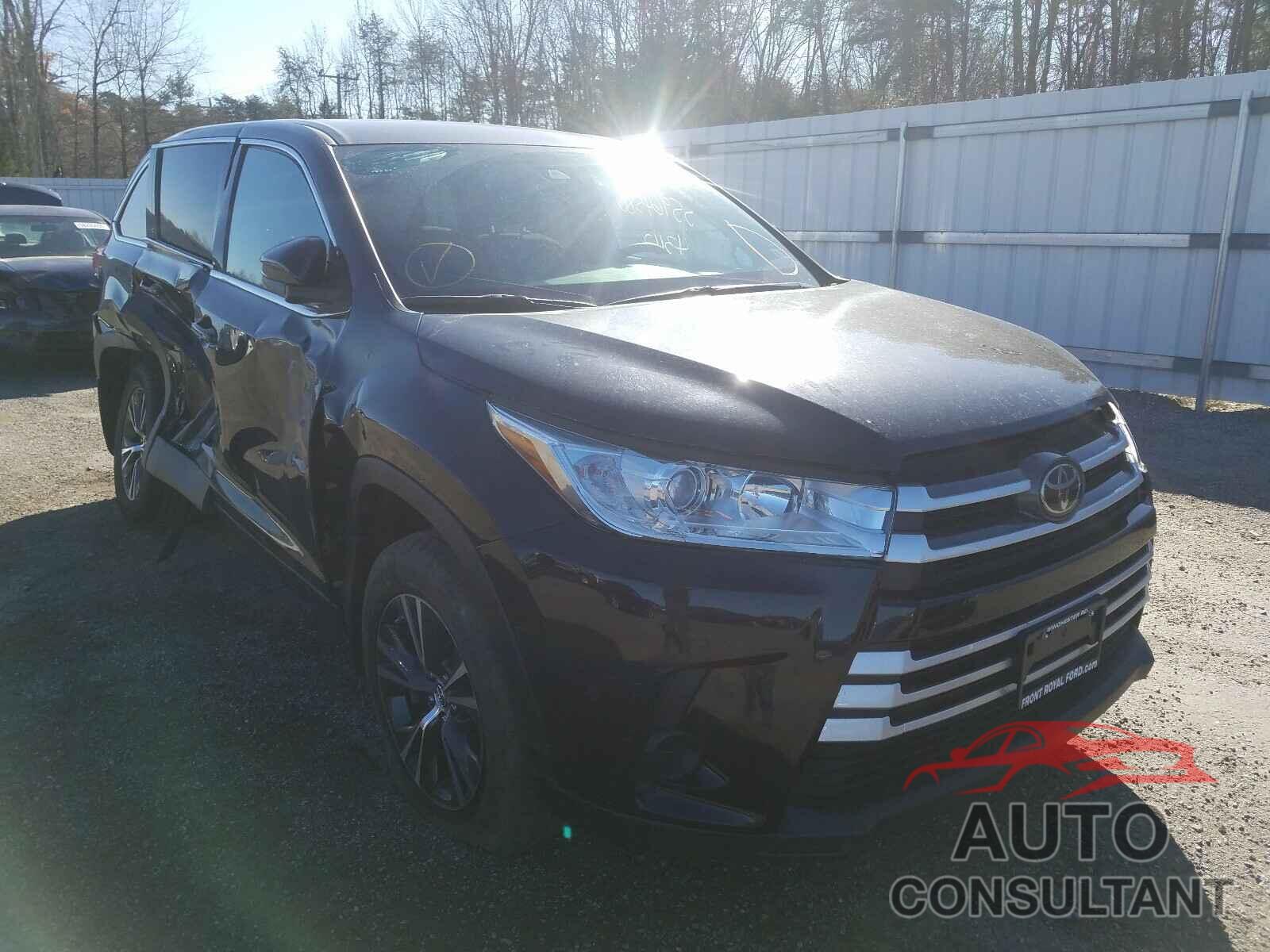 TOYOTA HIGHLANDER 2019 - 5TDBZRFH6KS945230