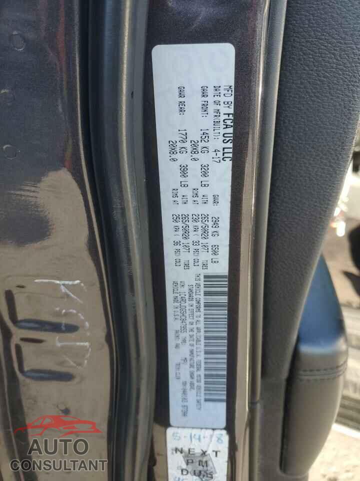DODGE DURANGO 2017 - 1C4RDJDG5HC847955