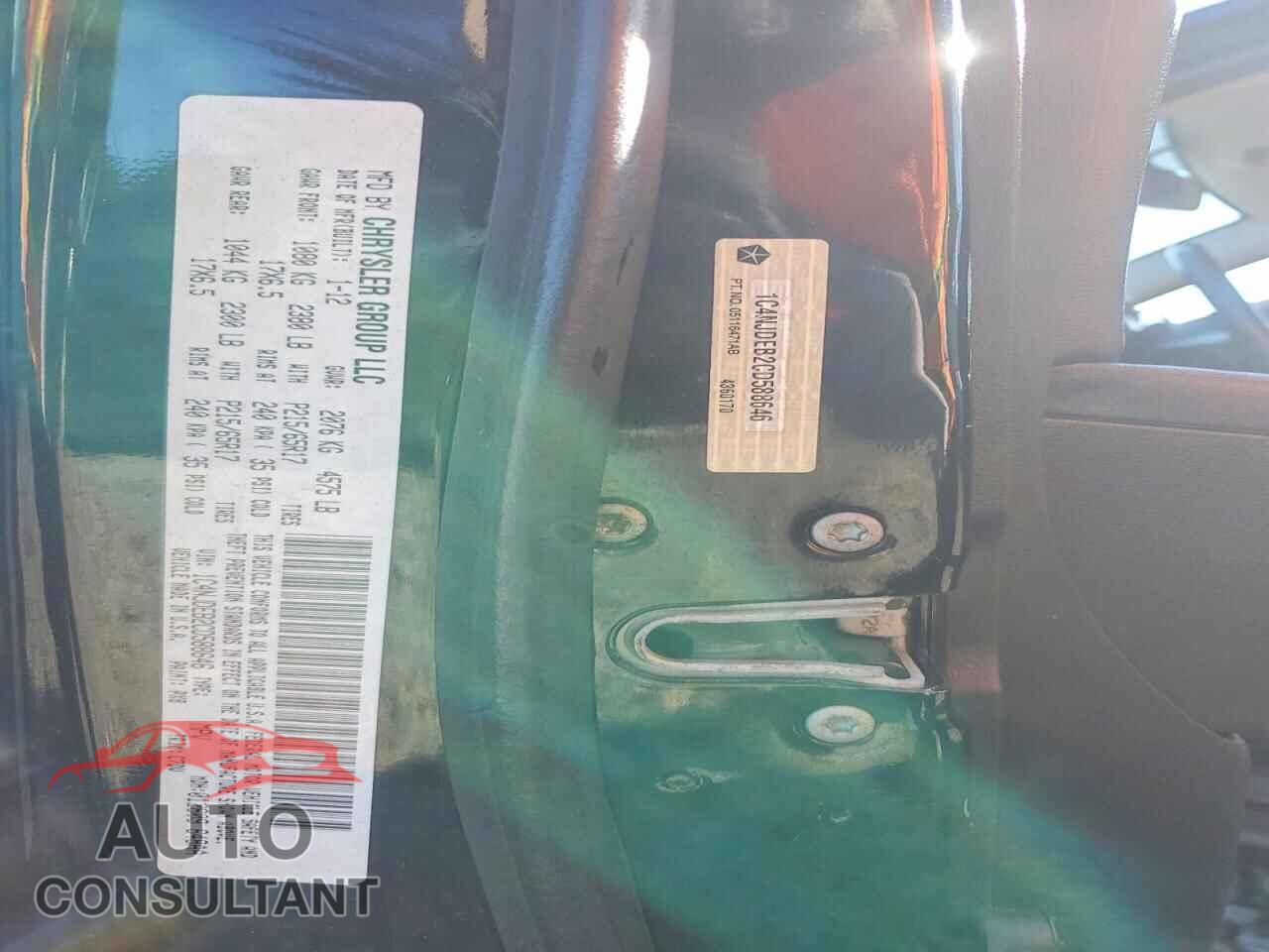 JEEP COMPASS 2012 - 1C4NJDEB2CD588646