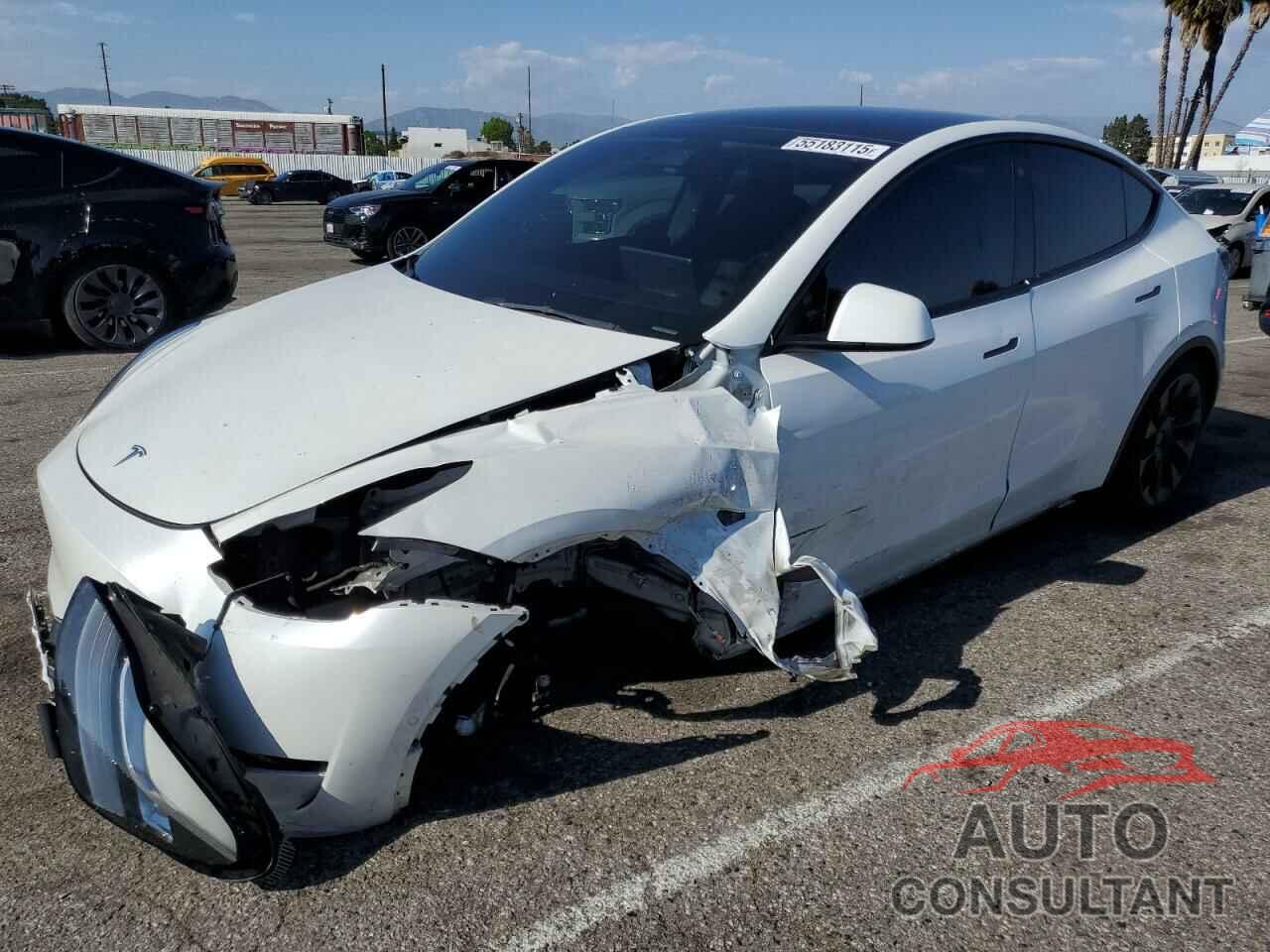 TESLA MODEL Y 2022 - 7SAYGDEE3NF424259