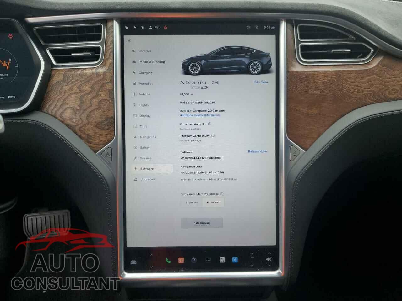 TESLA MODEL S 2017 - 5YJSA1E25HF192230