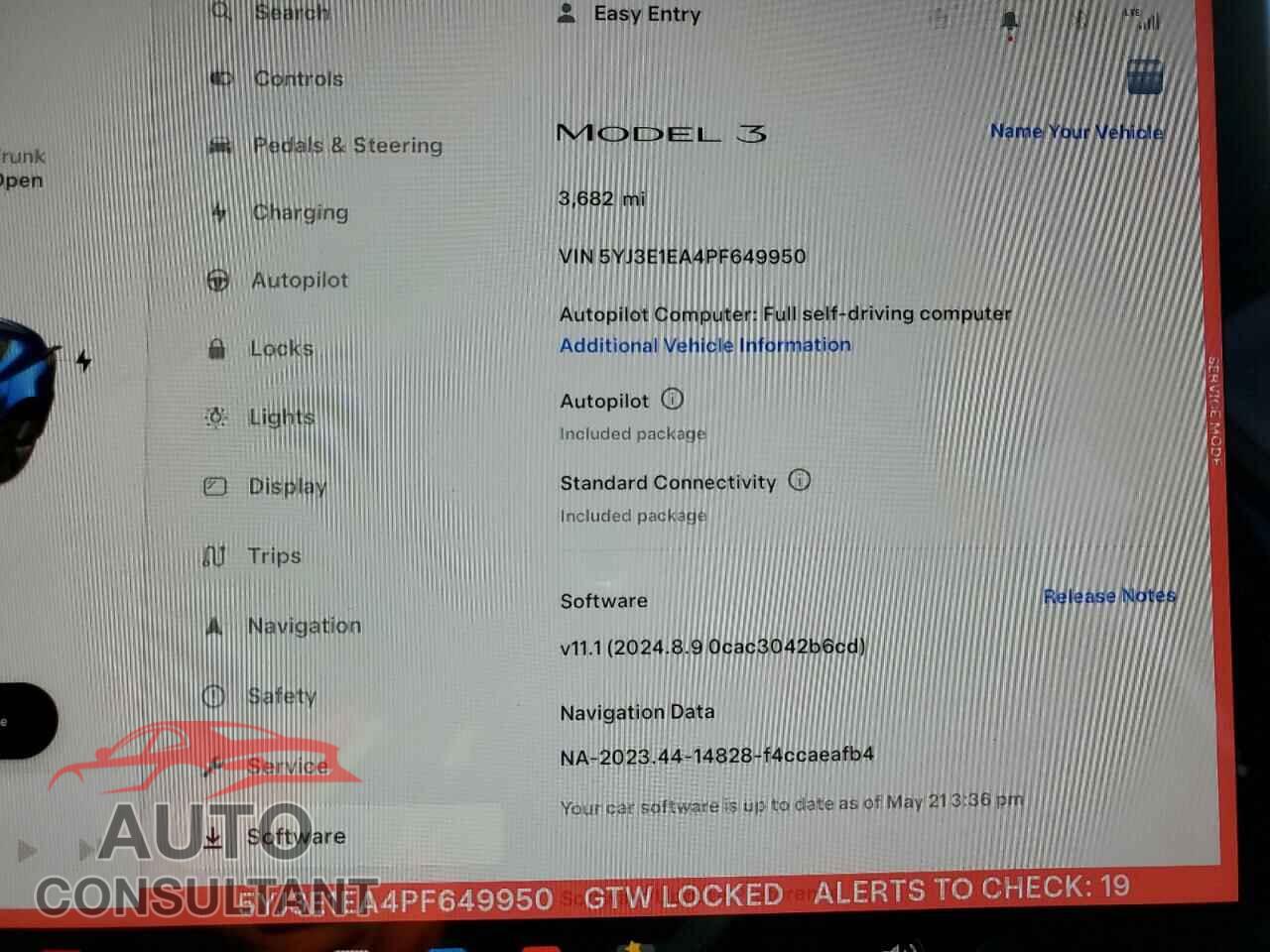 TESLA MODEL 3 2023 - 5YJ3E1EA4PF649950