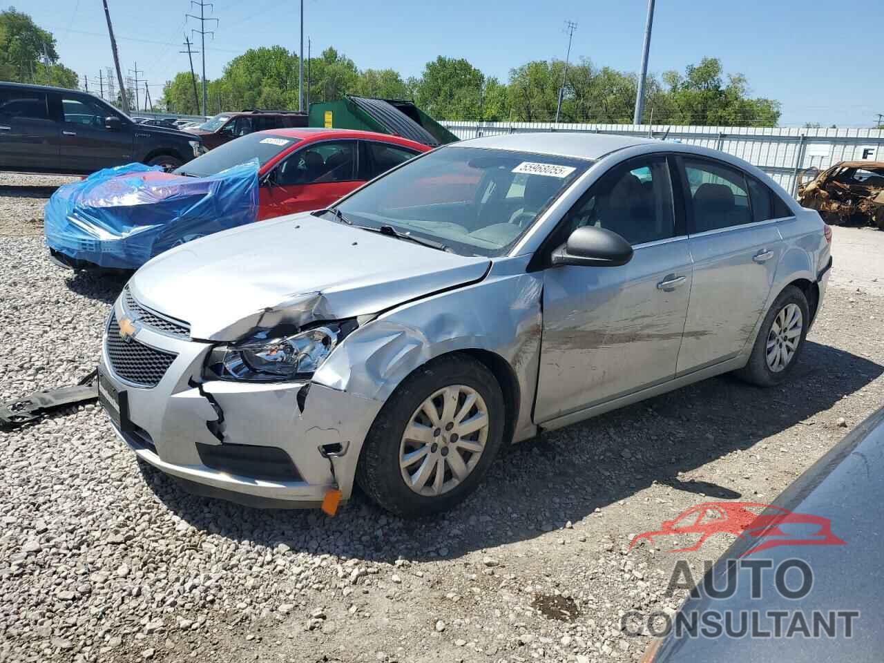 CHEVROLET CRUZE 2011 - 1G1PC5SH5B7280989