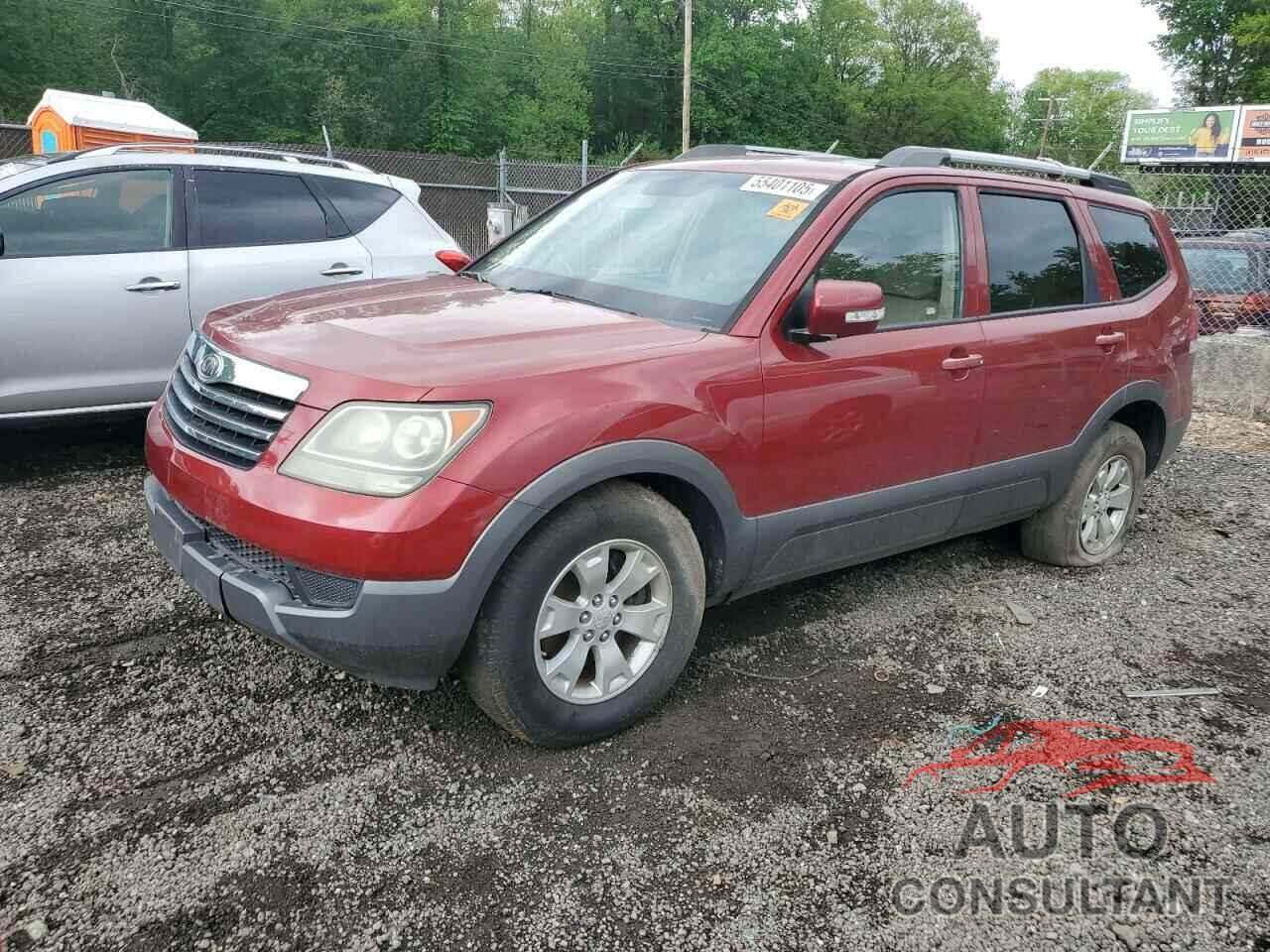KIA BORREGO 2009 - KNDJJ741X95010810