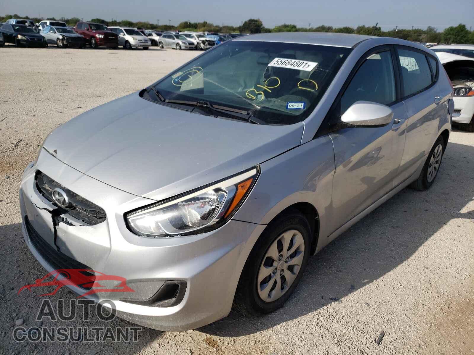 HYUNDAI ACCENT 2017 - KMHCT5AE4HU304623
