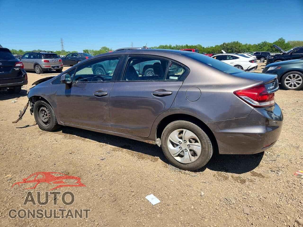HONDA CIVIC 2013 - 19XFB2F56DE040891