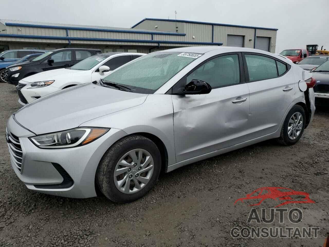 HYUNDAI ELANTRA 2018 - KMHD74LF3JU566969
