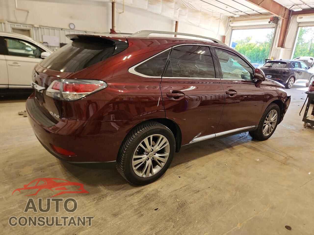 LEXUS RX350 2013 - 2T2BK1BA8DC200498