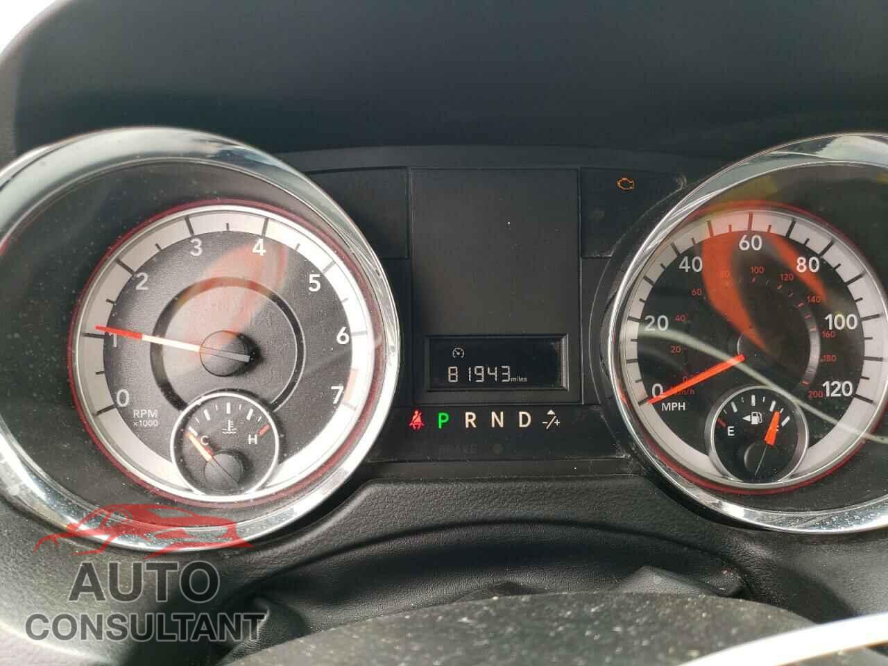 DODGE CARAVAN 2019 - 2C4RDGBG1KR643383