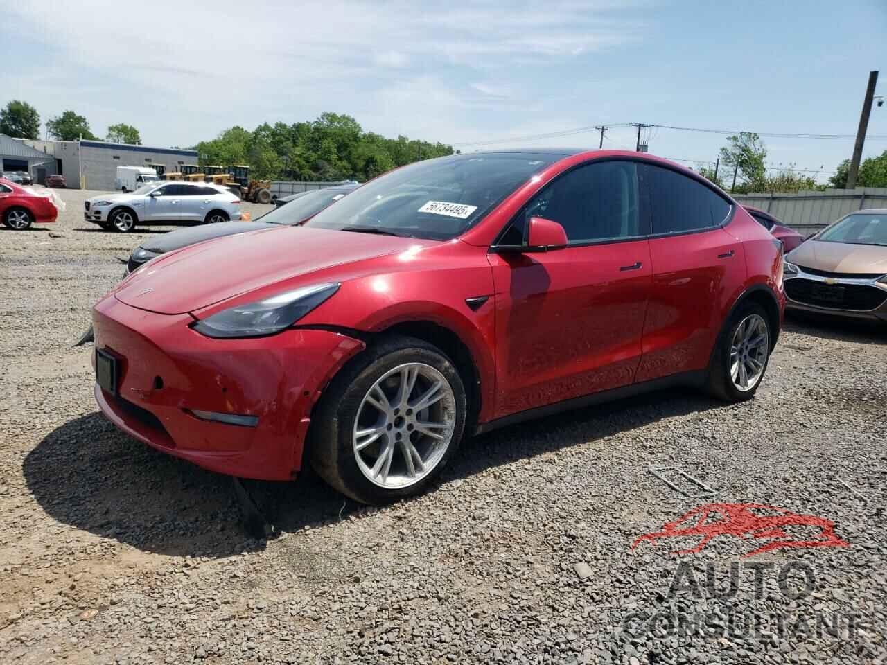 TESLA MODEL Y 2022 - 7SAYGAEE2NF546321