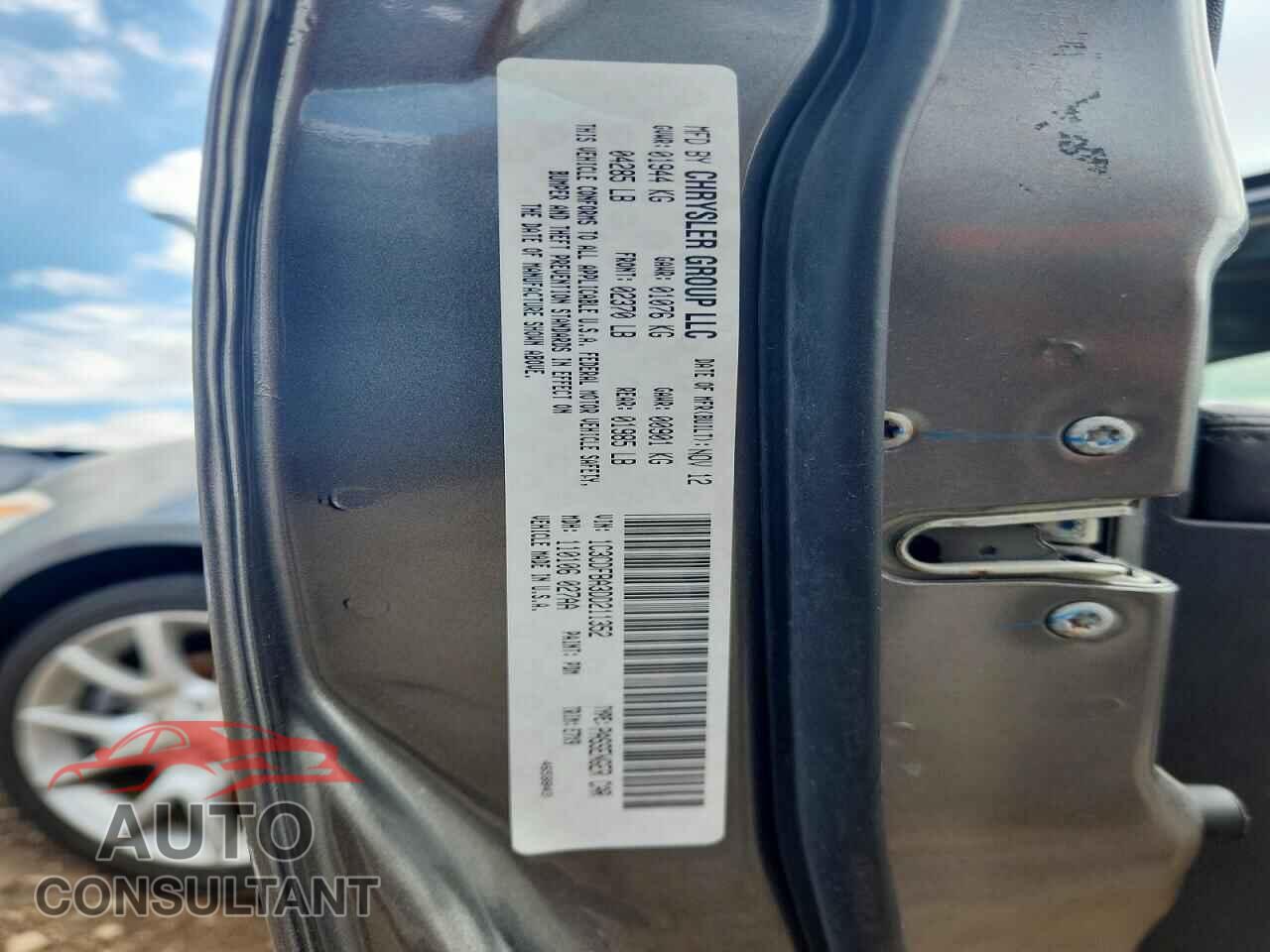 DODGE DART 2013 - 1C3CDFBA3DD211352
