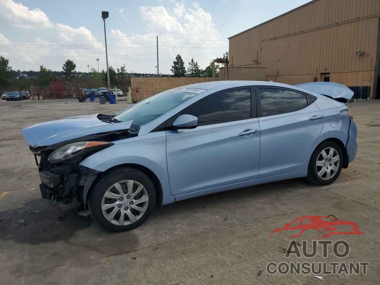 HYUNDAI ELANTRA 2012 - KMHDH4AEXCU402967