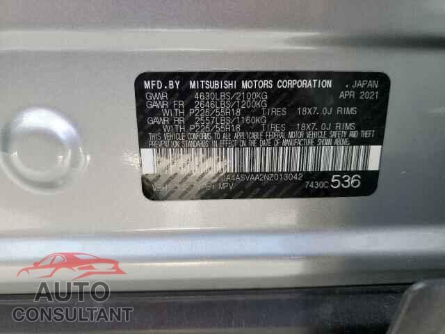 MITSUBISHI ECLIPSE 2022 - JA4ASVAA2NZ013042