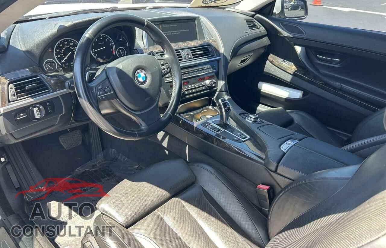BMW 6 SERIES 2012 - WBALX3C59CDV77637