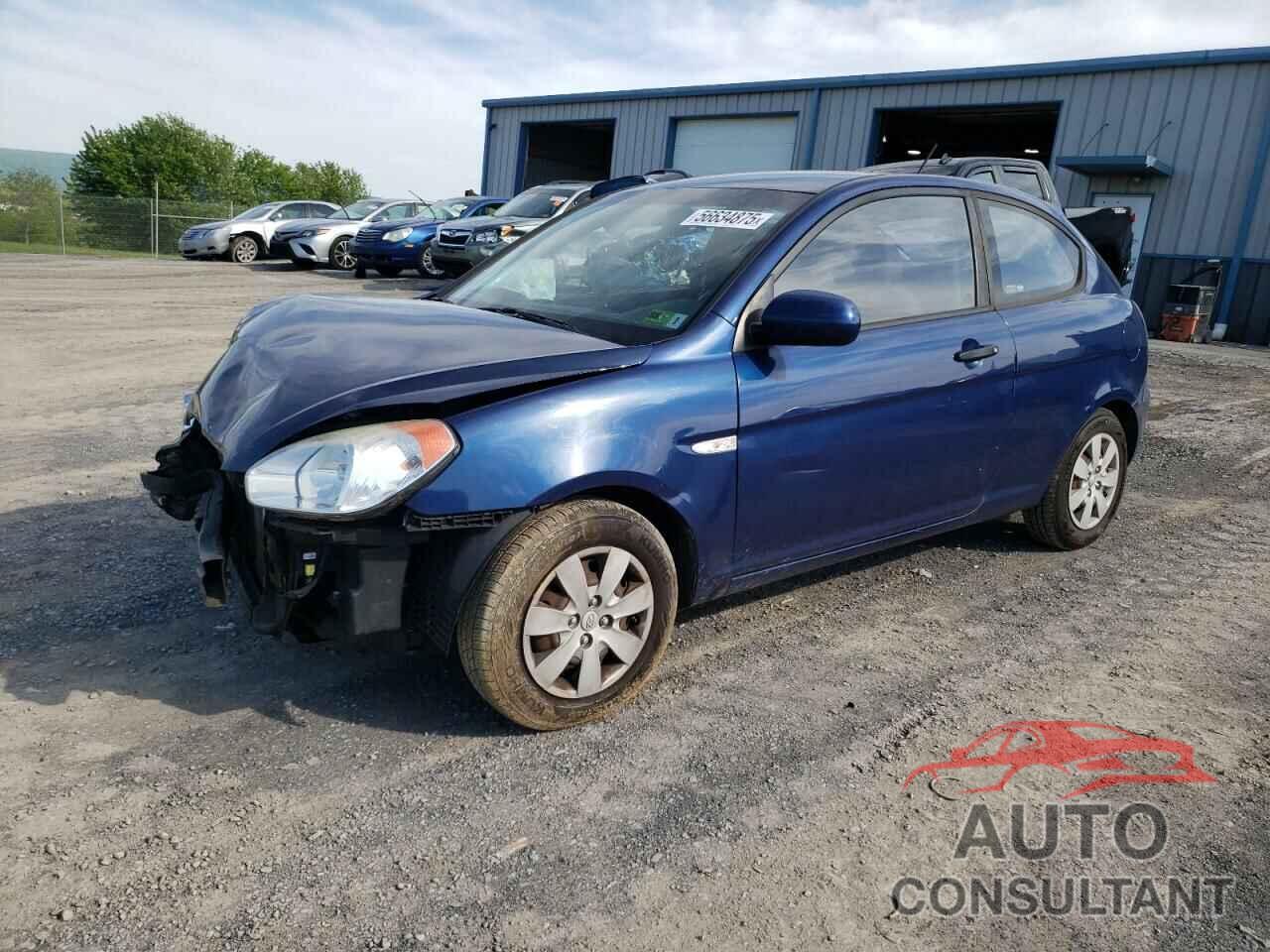 HYUNDAI ACCENT 2011 - KMHCM3AC1BU189132