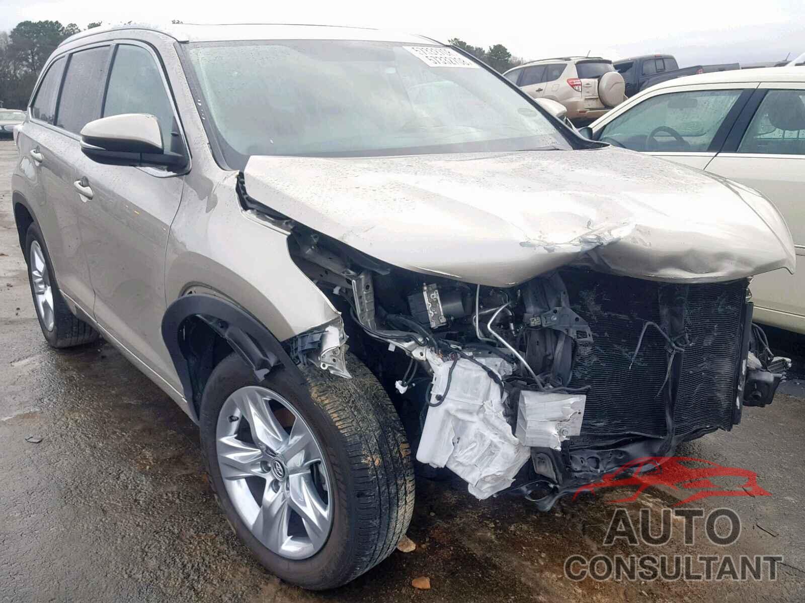 TOYOTA HIGHLANDER 2016 - 5TDYKRFHXGS145620