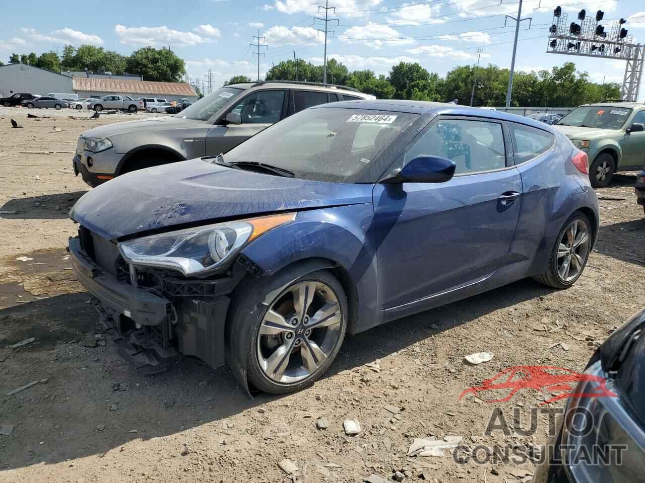 HYUNDAI VELOSTER 2017 - KMHTC6AD7HU324202