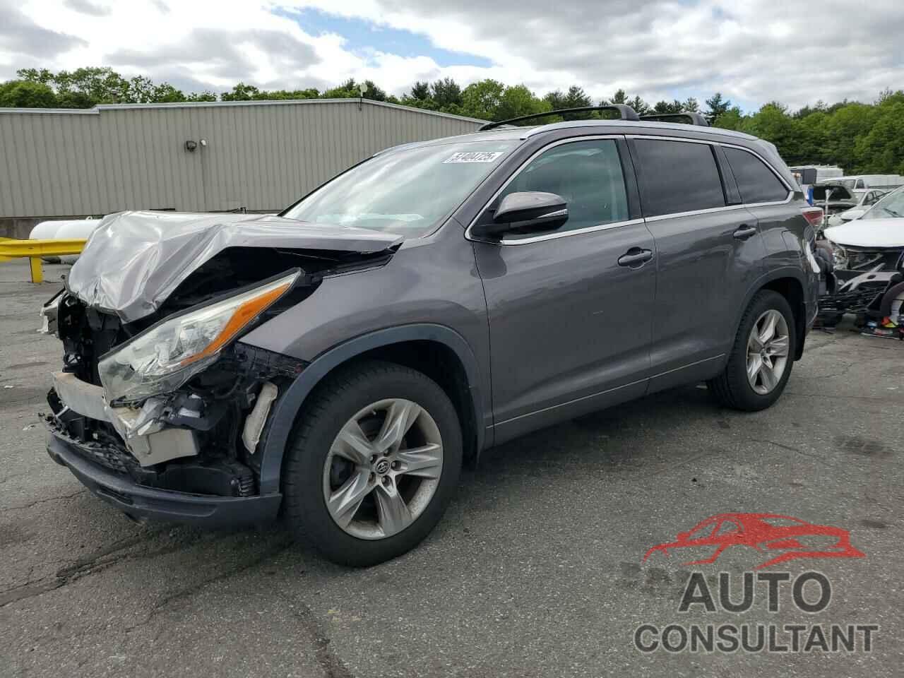 TOYOTA HIGHLANDER 2016 - 5TDDKRFH3GS265726