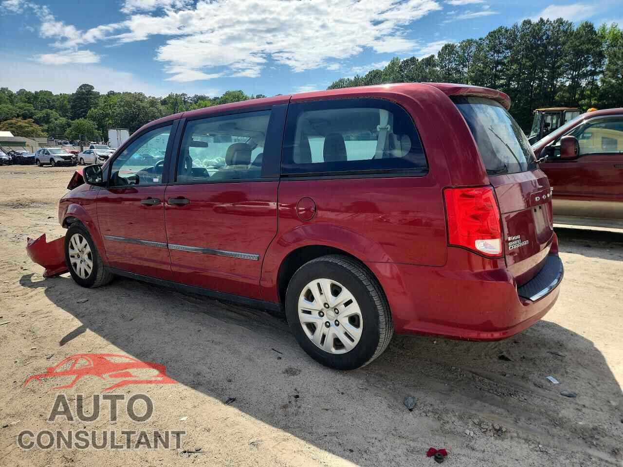 DODGE CARAVAN 2016 - 2C4RDGBG7GR146992