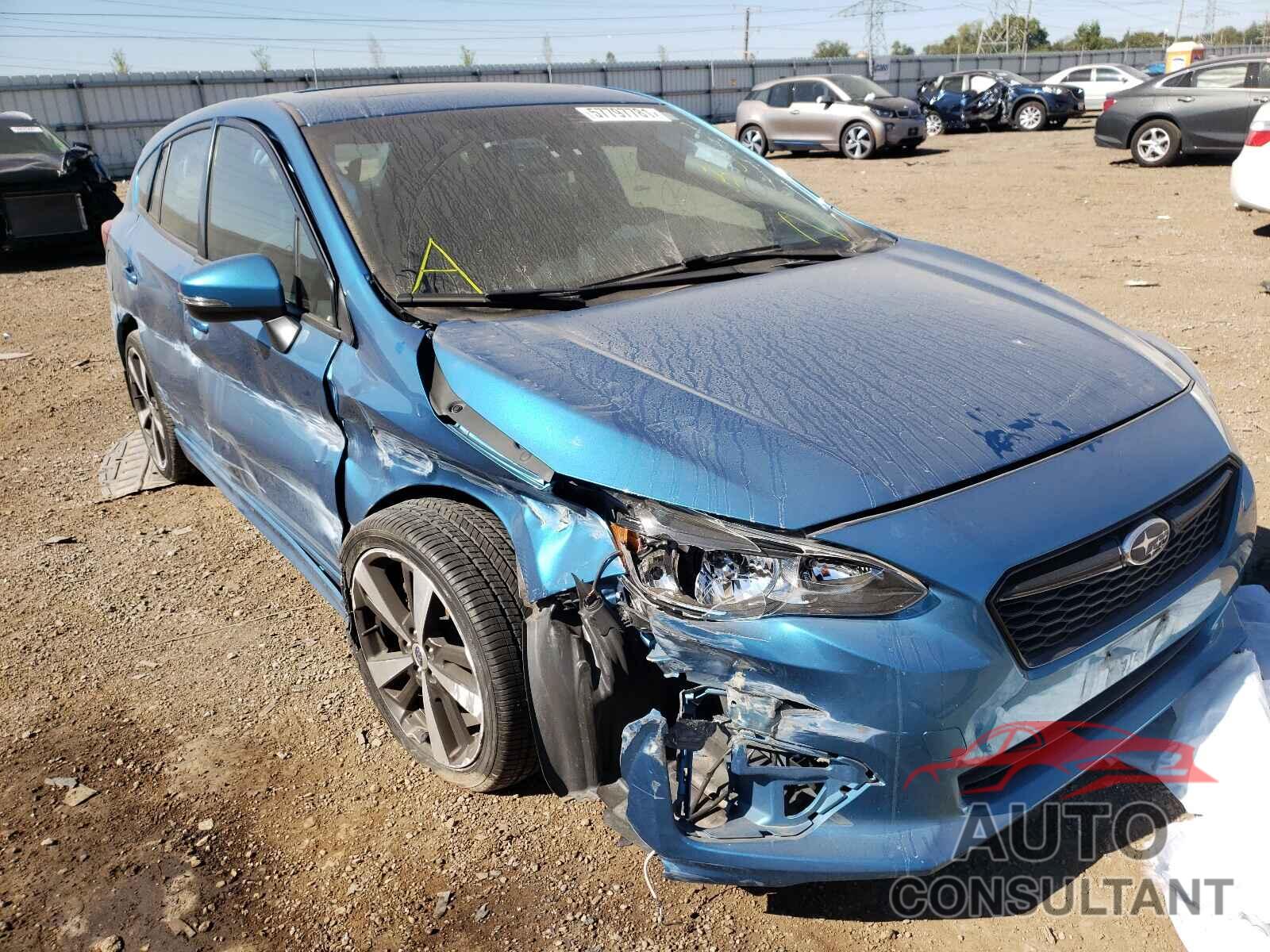 SUBARU IMPREZA 2017 - 4S3GTAM60H3746839