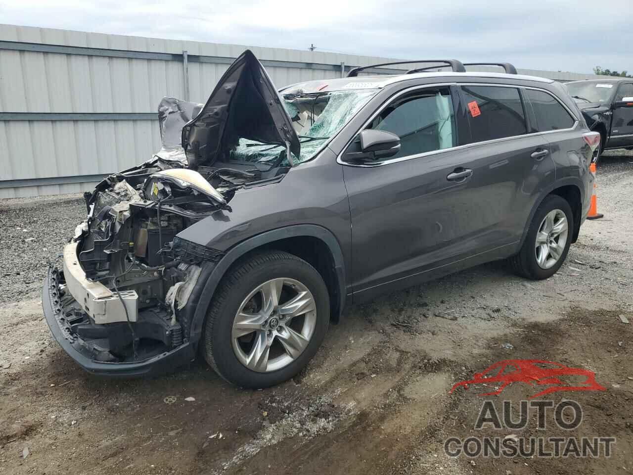 TOYOTA HIGHLANDER 2016 - 5TDDKRFH0GS263206