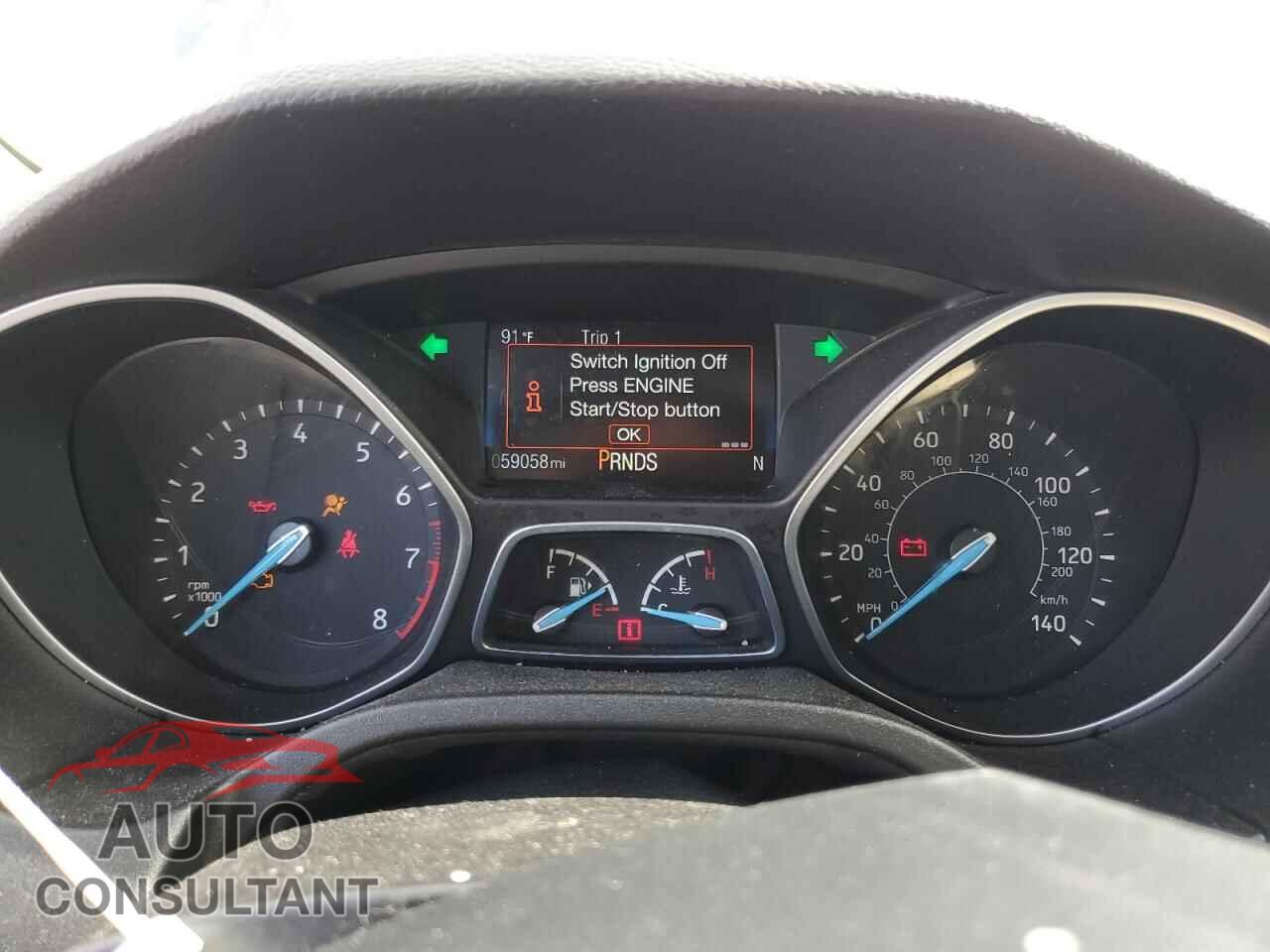 FORD FOCUS 2017 - 1FADP3J24HL210714