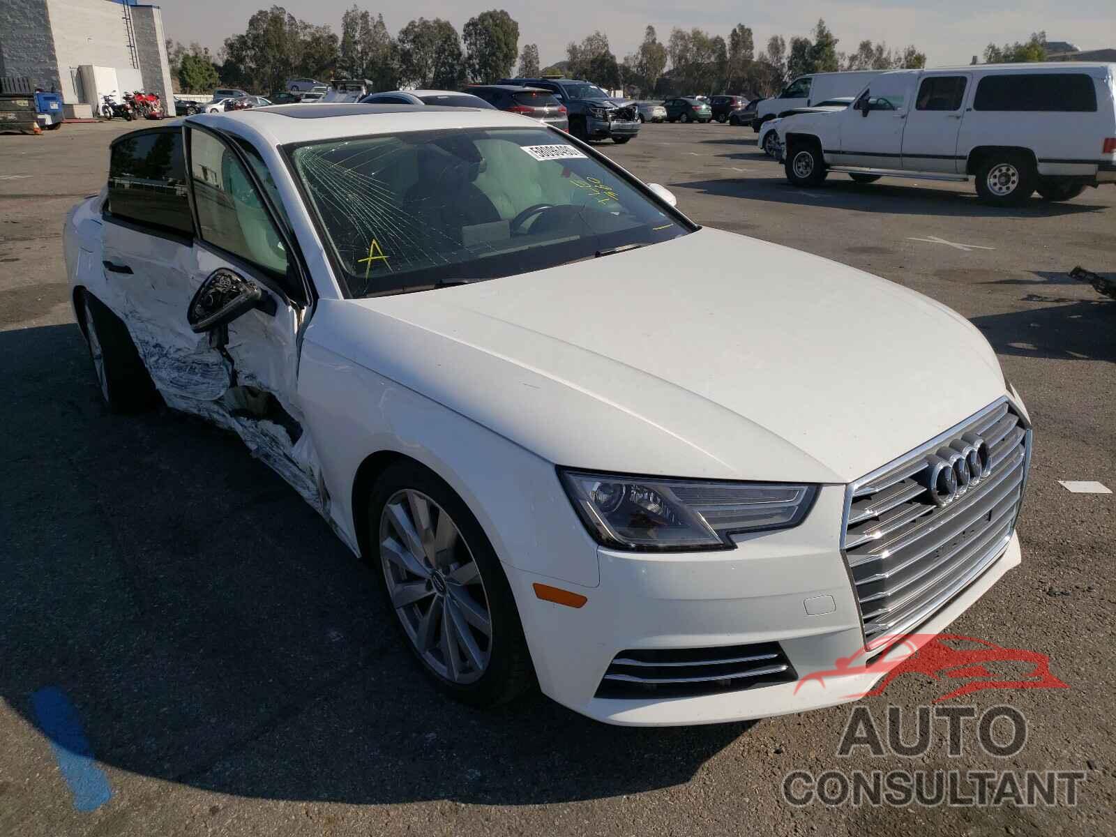 AUDI A4 2017 - WAUGMAF48HN072157