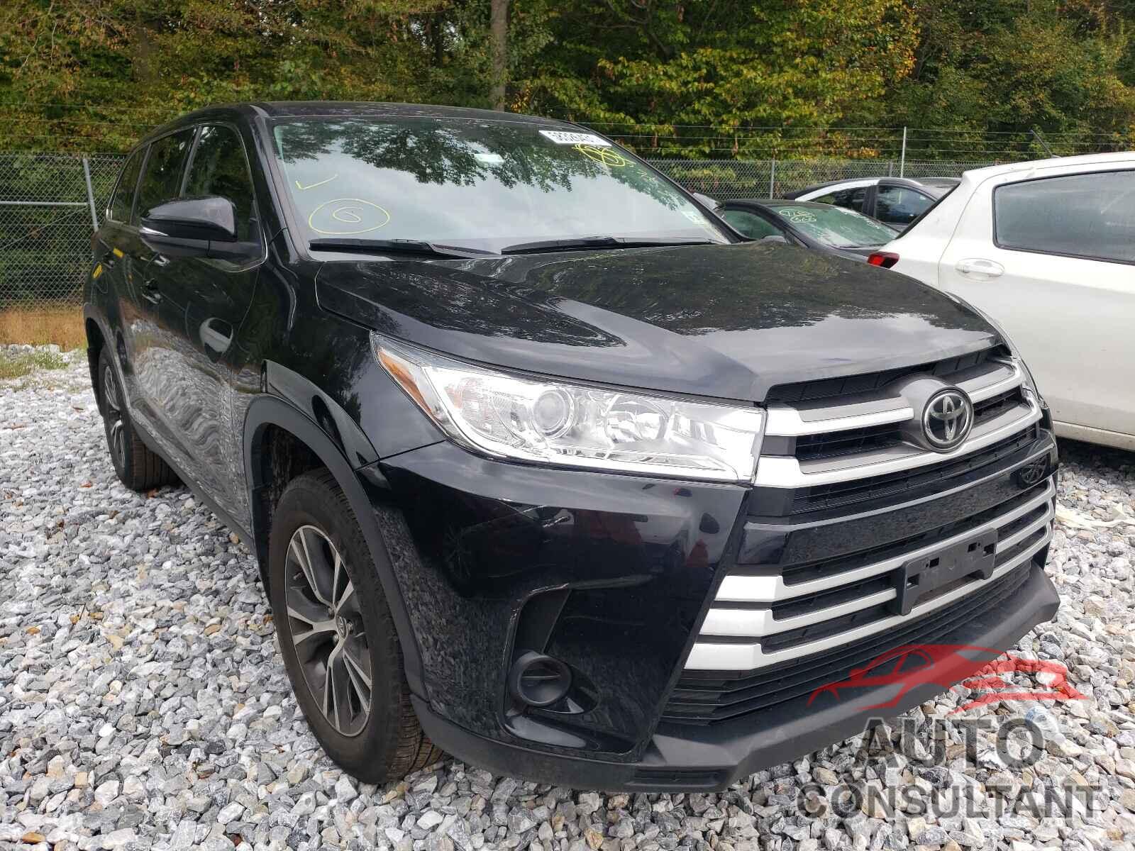 TOYOTA HIGHLANDER 2019 - 5TDBZRFH3KS719937