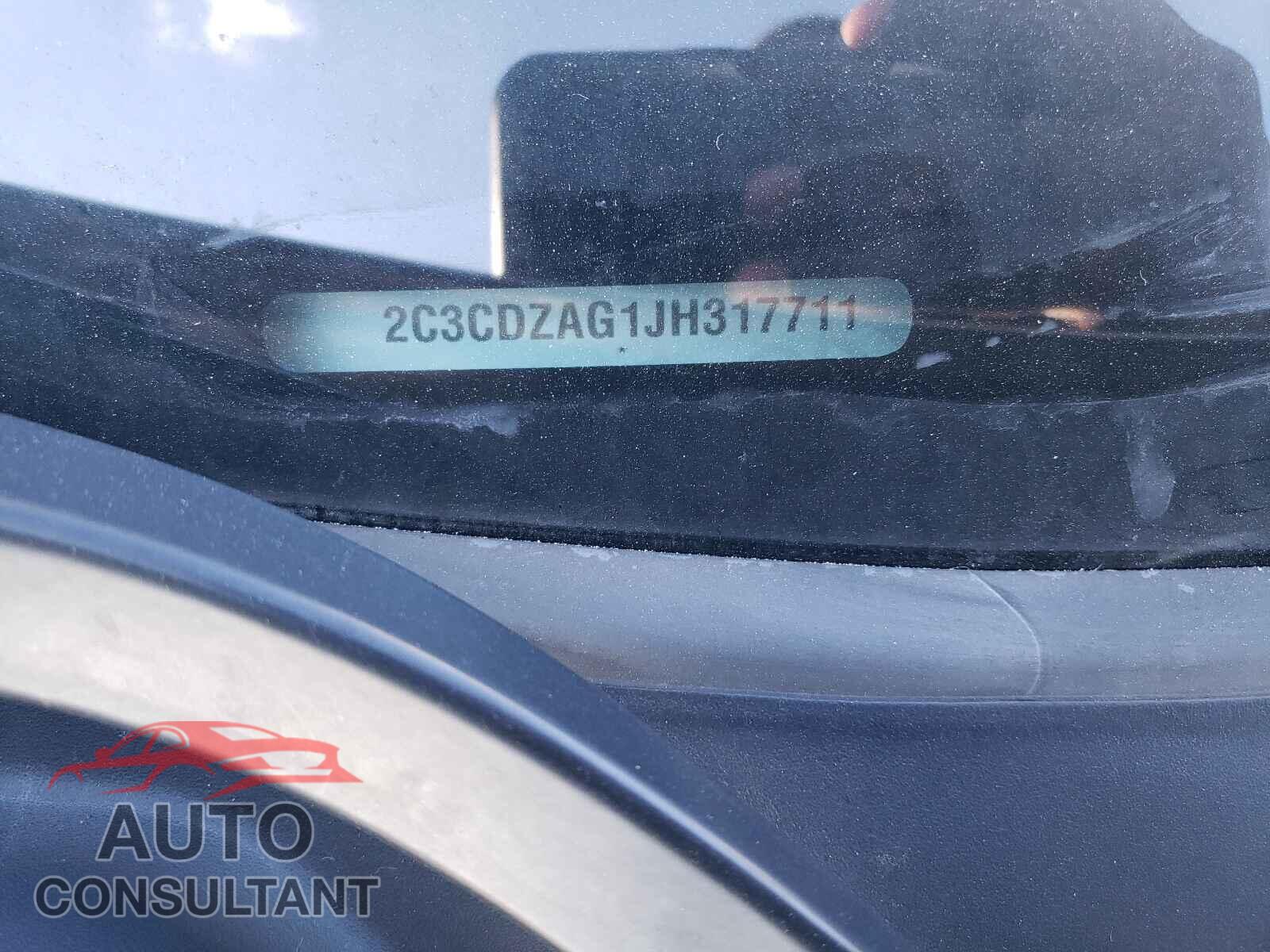 DODGE CHALLENGER 2018 - 2C3CDZAG1JH317711