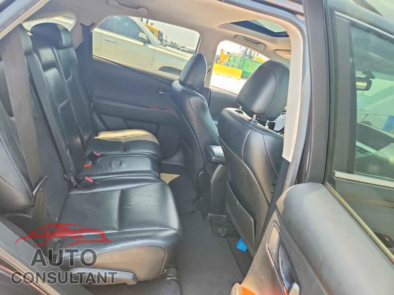 LEXUS RX350 2010 - 2T2BK1BA5AC039359