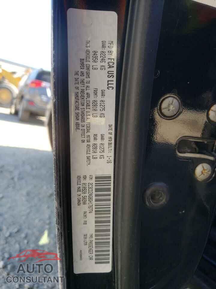 DODGE CHALLENGER 2016 - 2C3CDZAG8GH176774