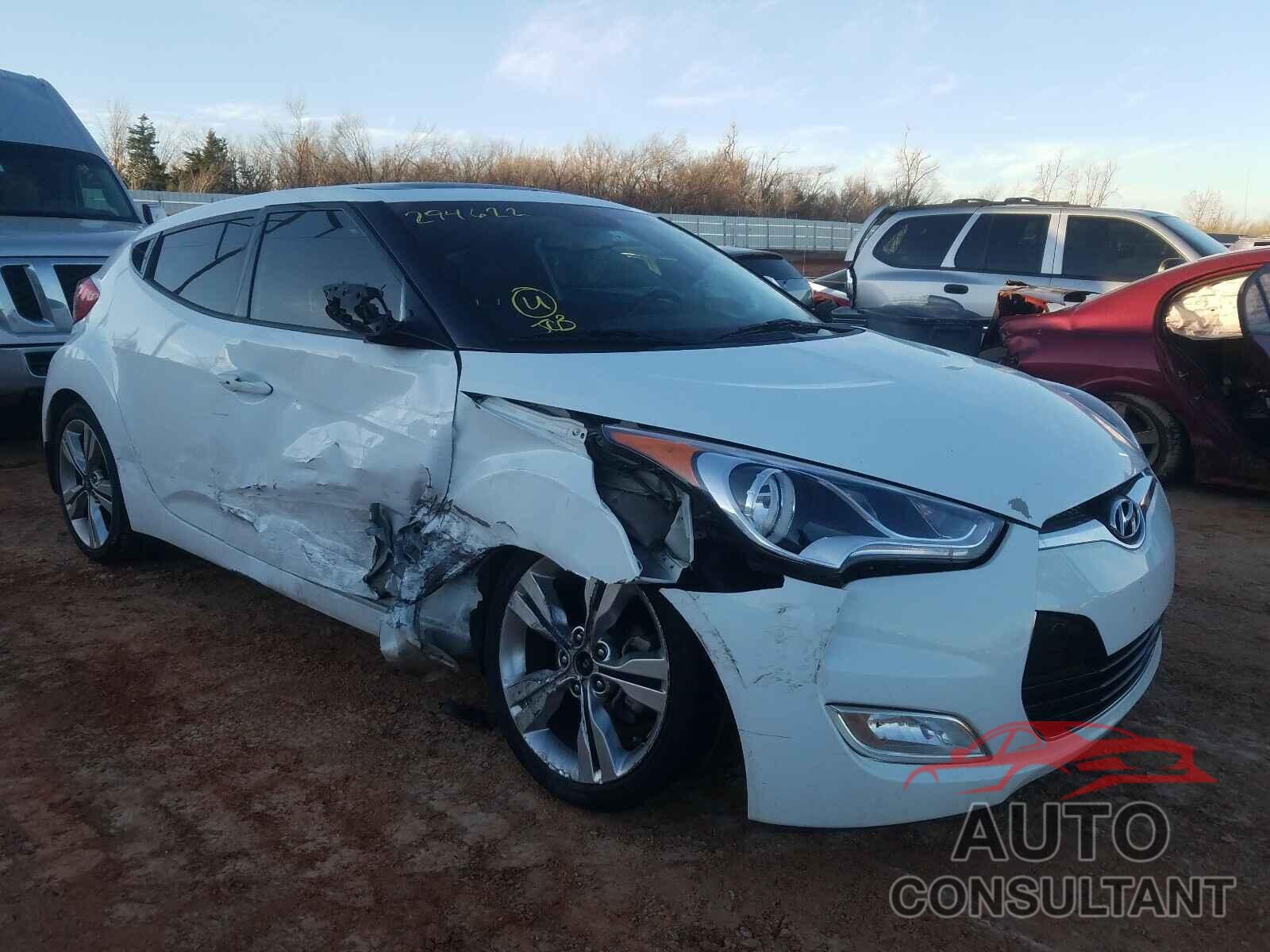 HYUNDAI VELOSTER 2016 - KMHTC6AD0GU294622