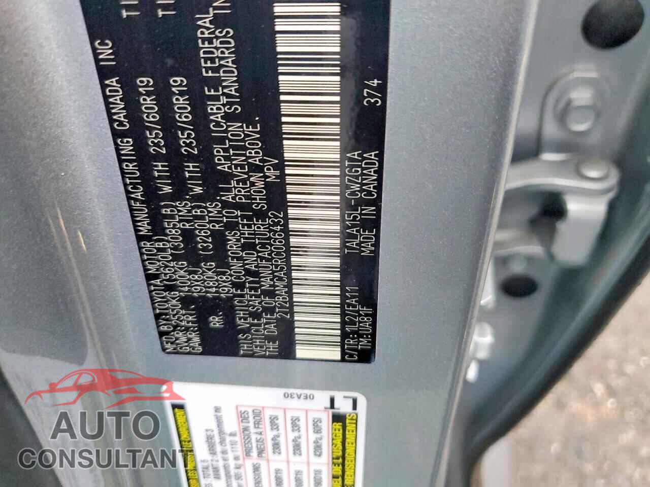LEXUS RX350 2024 - 2T2BAMCA5RC066432