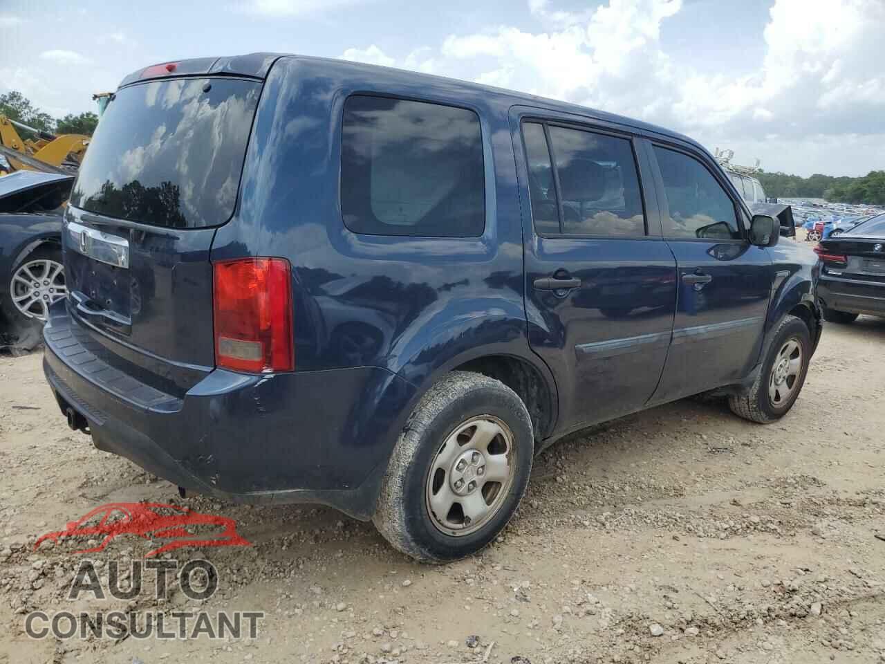 HONDA PILOT 2012 - 5FNYF3H22CB008678