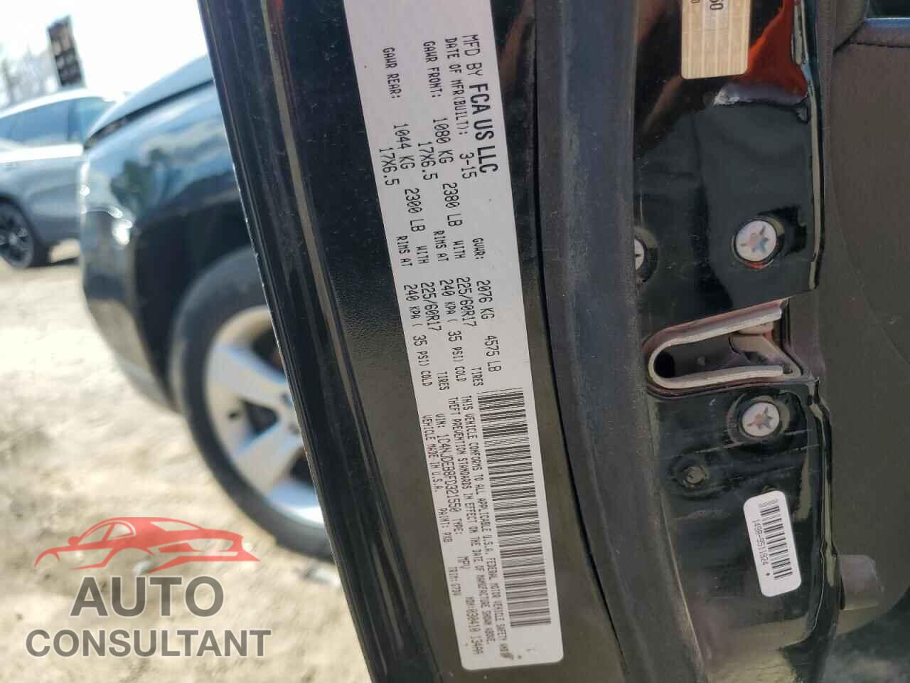 JEEP COMPASS 2015 - 1C4NJDEB8FD321550