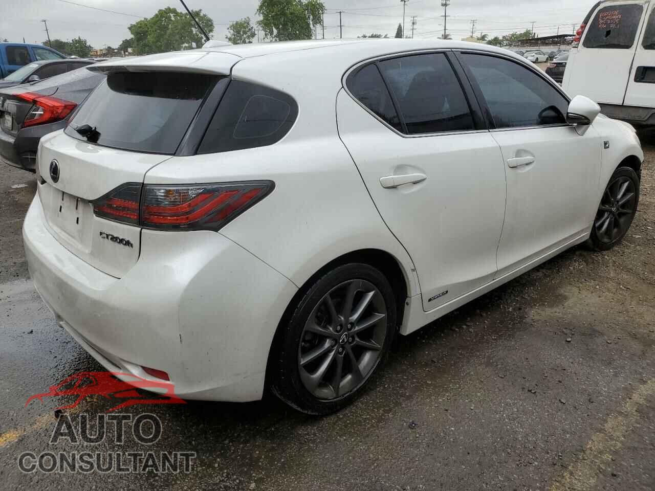 LEXUS CT 200 2012 - JTHKD5BH1C2105392