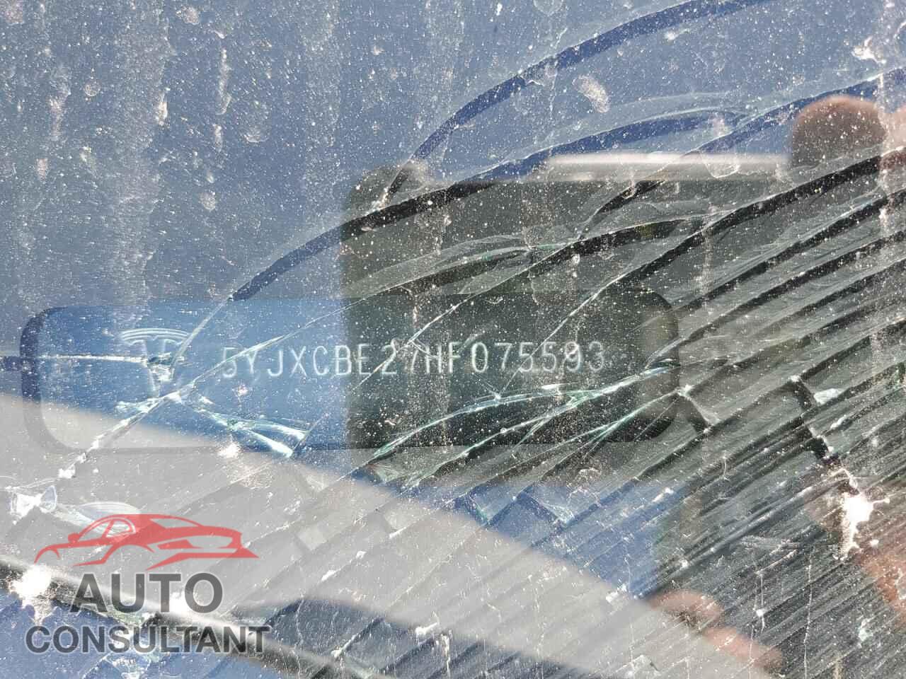 TESLA MODEL X 2017 - 5YJXCBE27HF075593