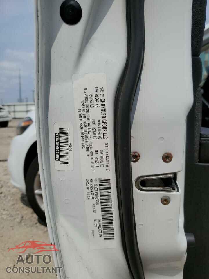 DODGE DART 2013 - 1C3CDFBA1DD290391
