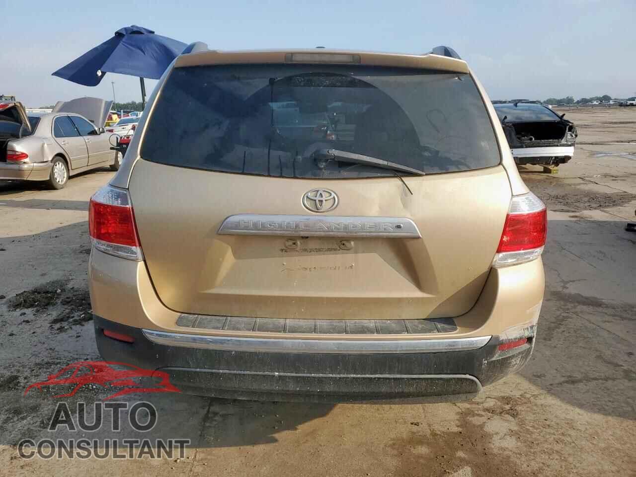 TOYOTA HIGHLANDER 2011 - 5TDYK3EH2BS029934
