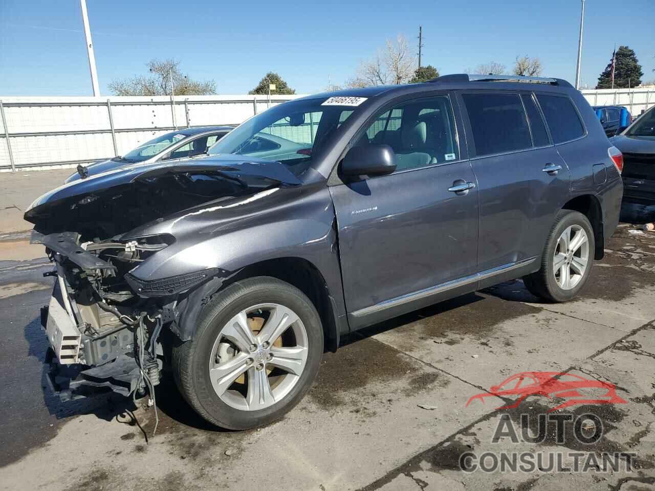 TOYOTA HIGHLANDER 2013 - 5TDDK3EH8DS267966