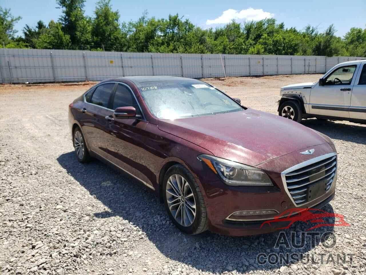 HYUNDAI GENESIS 2016 - KMHGN4JE5GU107108