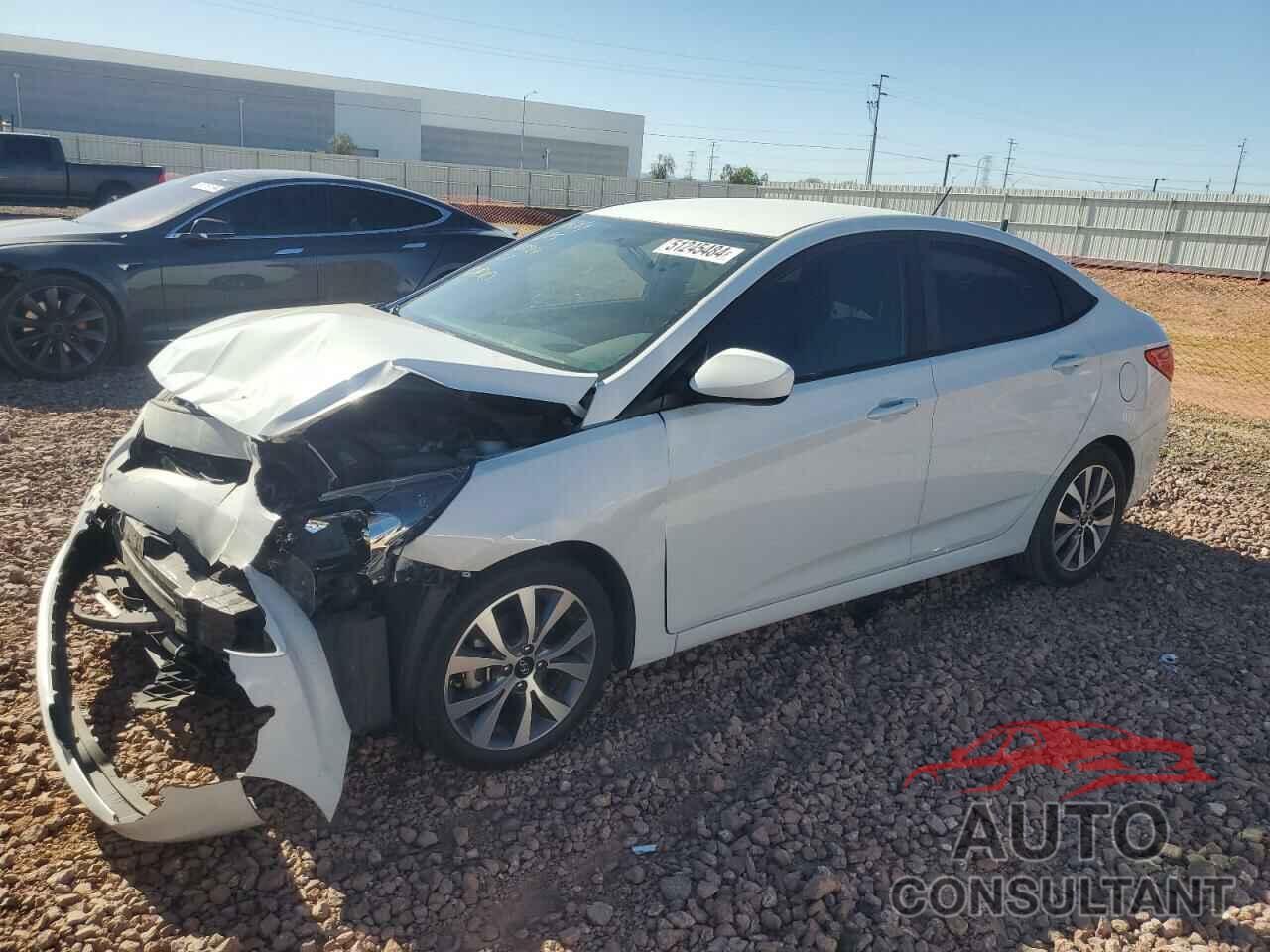 HYUNDAI ACCENT 2017 - KMHCT4AE1HU360898