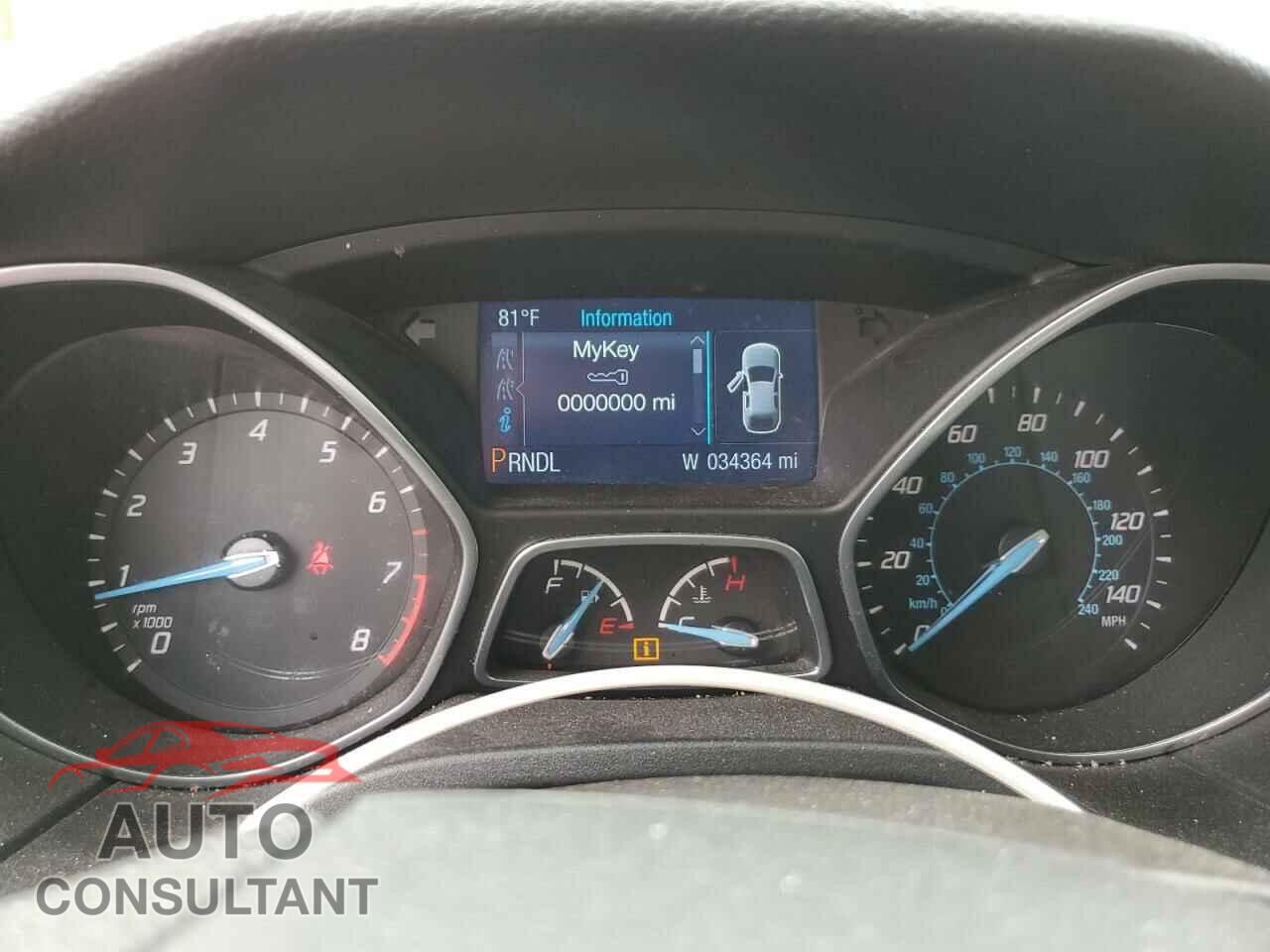 FORD FOCUS 2014 - 1FADP3K26EL452687