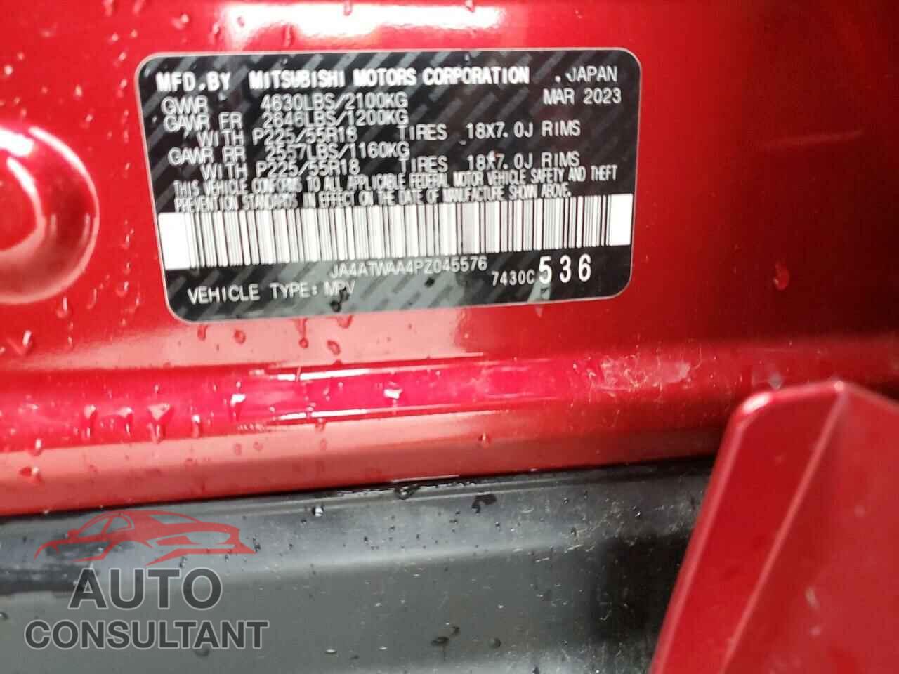 MITSUBISHI ECLIPSE 2023 - JA4ATWAA4PZ045576