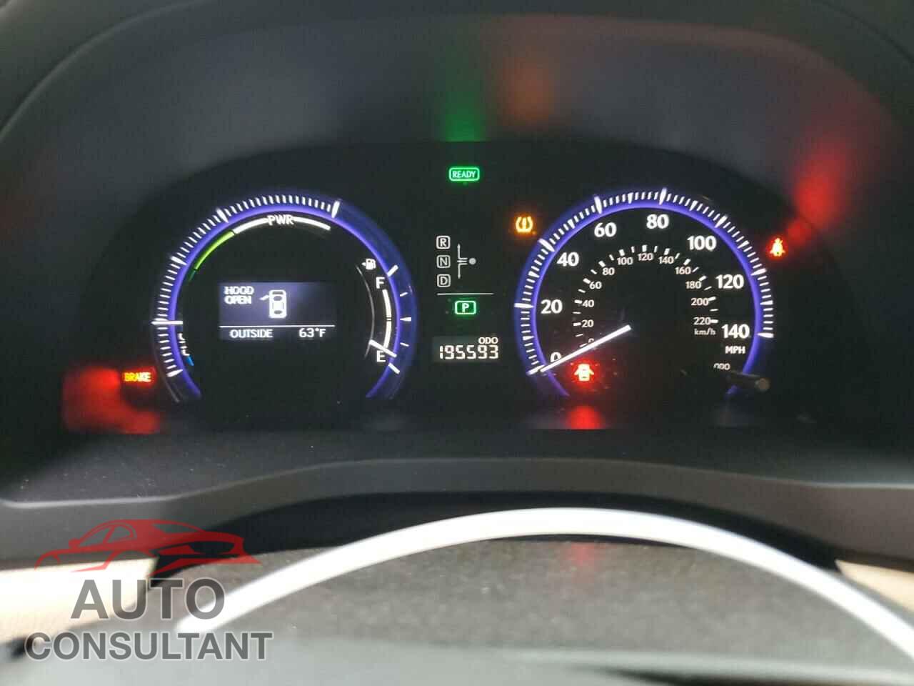 LEXUS HS 2011 - JTHBB1BA5B2045892