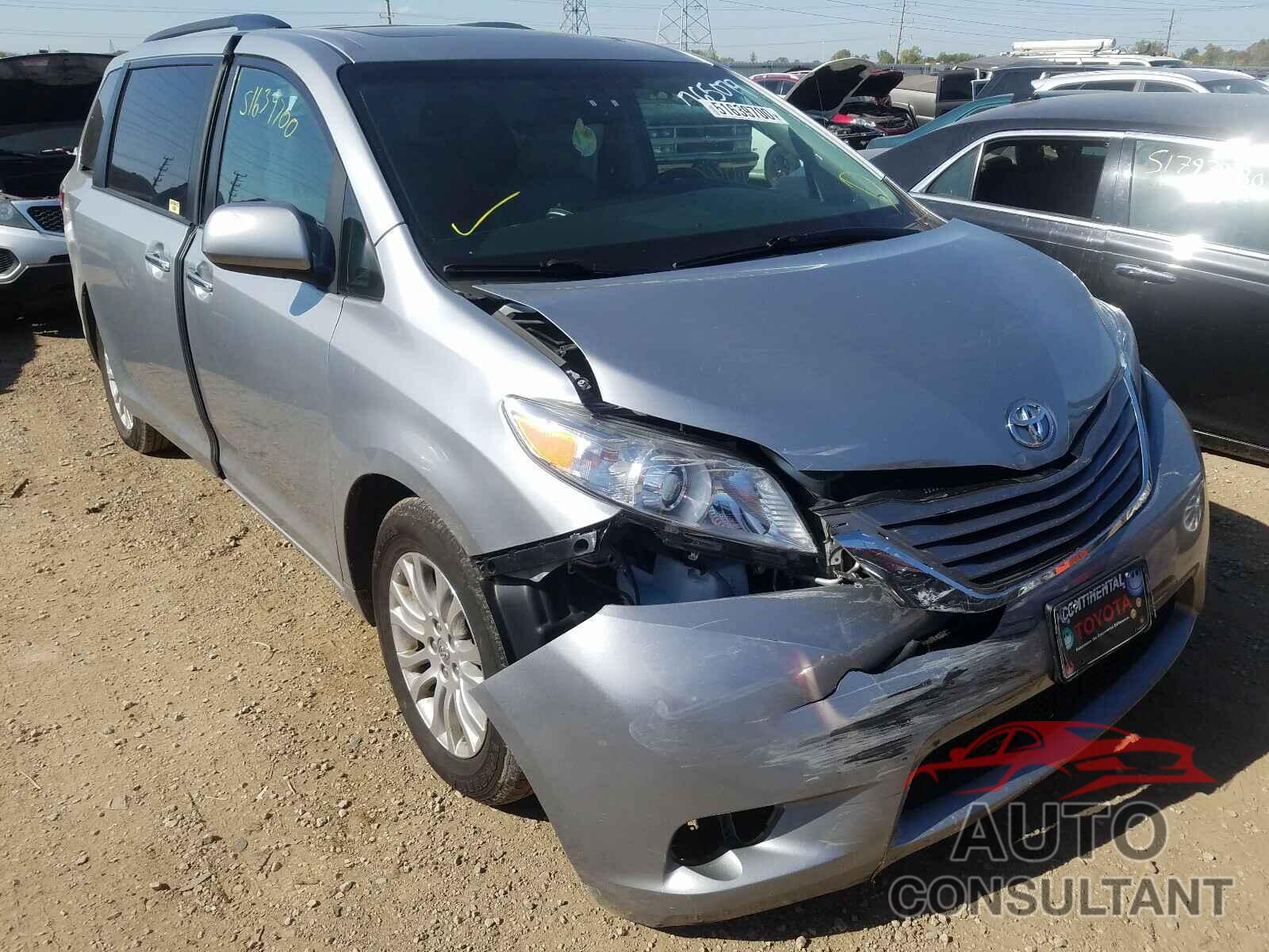 TOYOTA SIENNA 2016 - 5TDYK3DC1GS765079